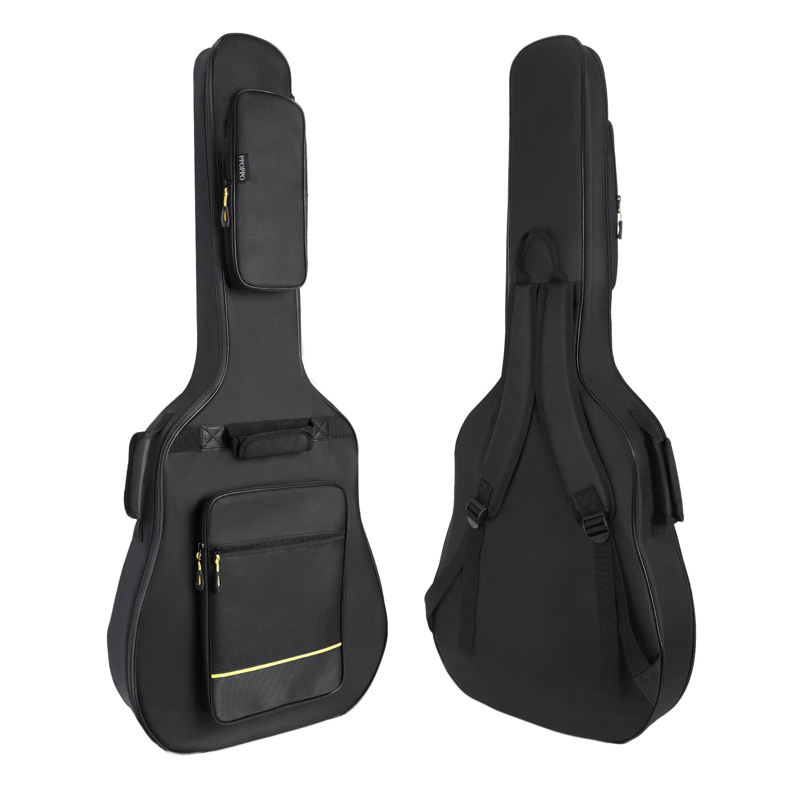 Striped Leather Folk Guitar -M4304