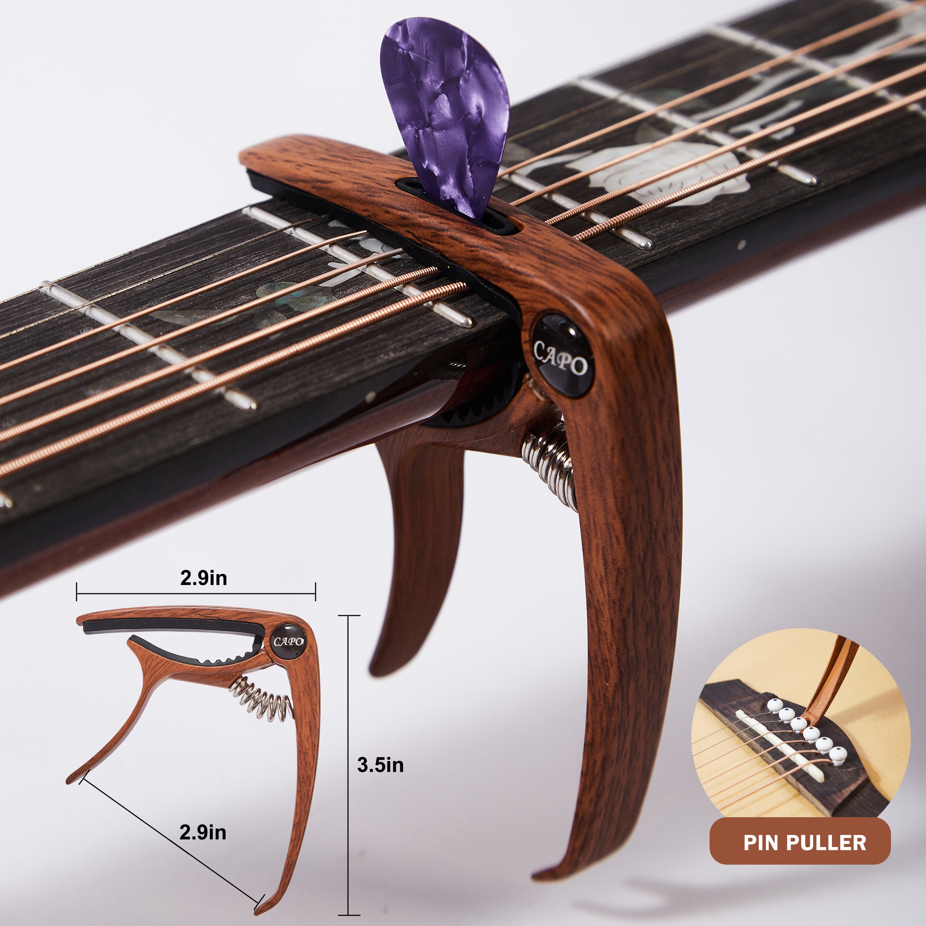 Yellow Folk Guitar -M4301+A