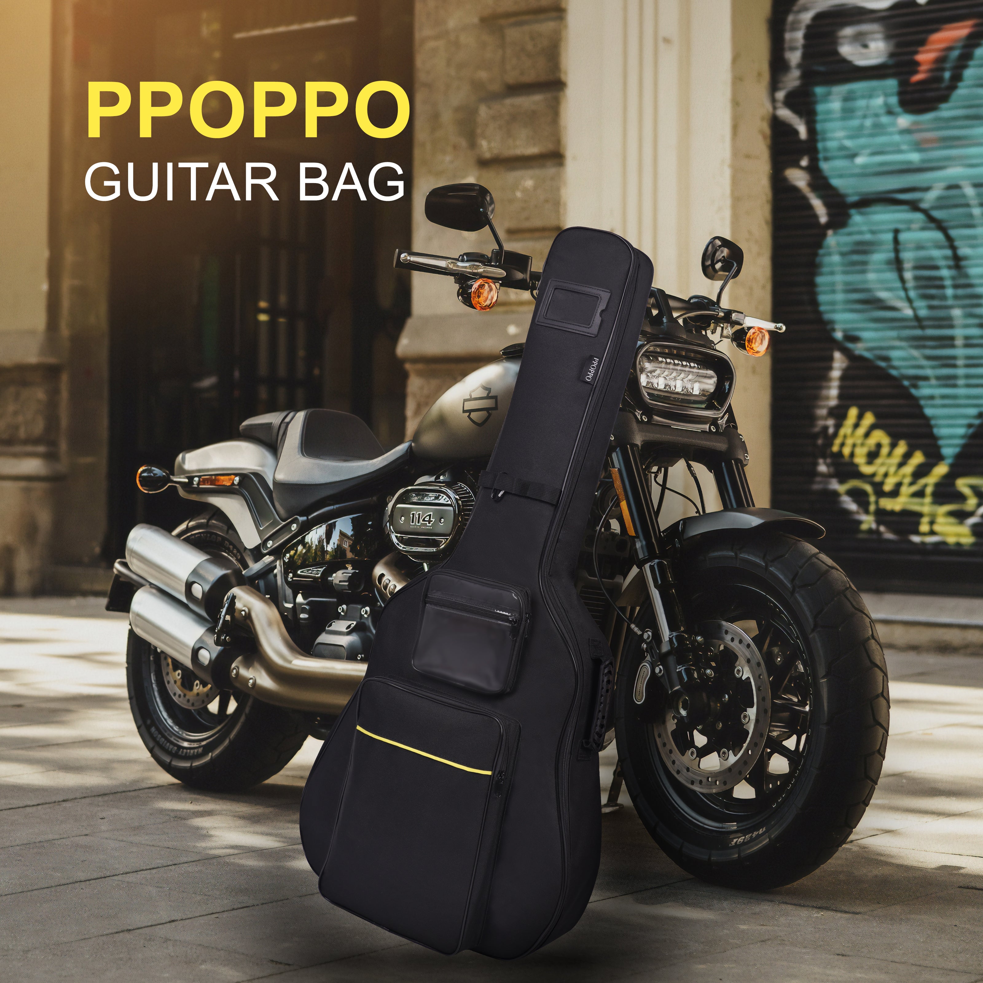 Yellow Folk Guitar -M4301