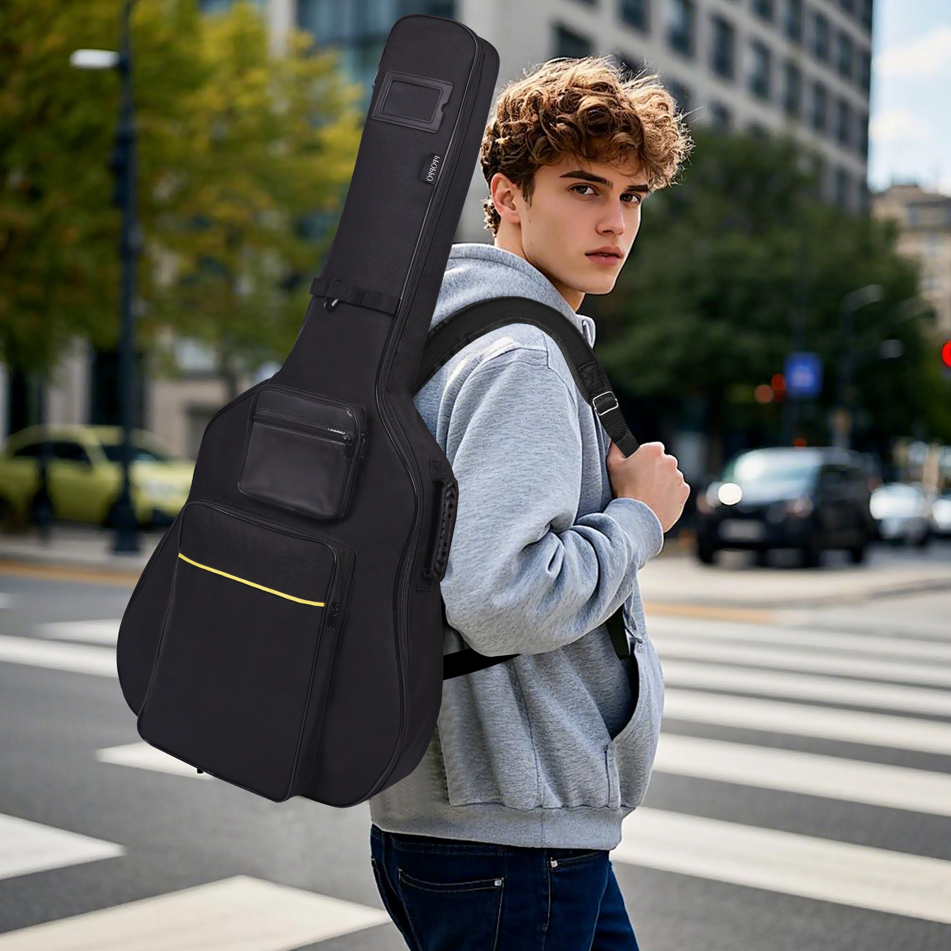 Yellow Folk Guitar -M4301